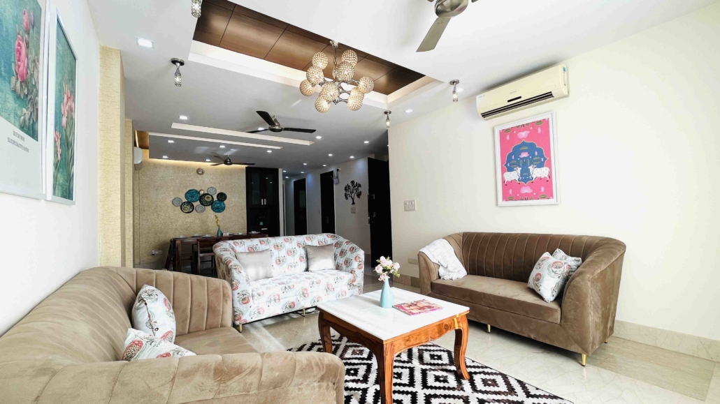 Serviced apartment holiday rentals in New Delhi