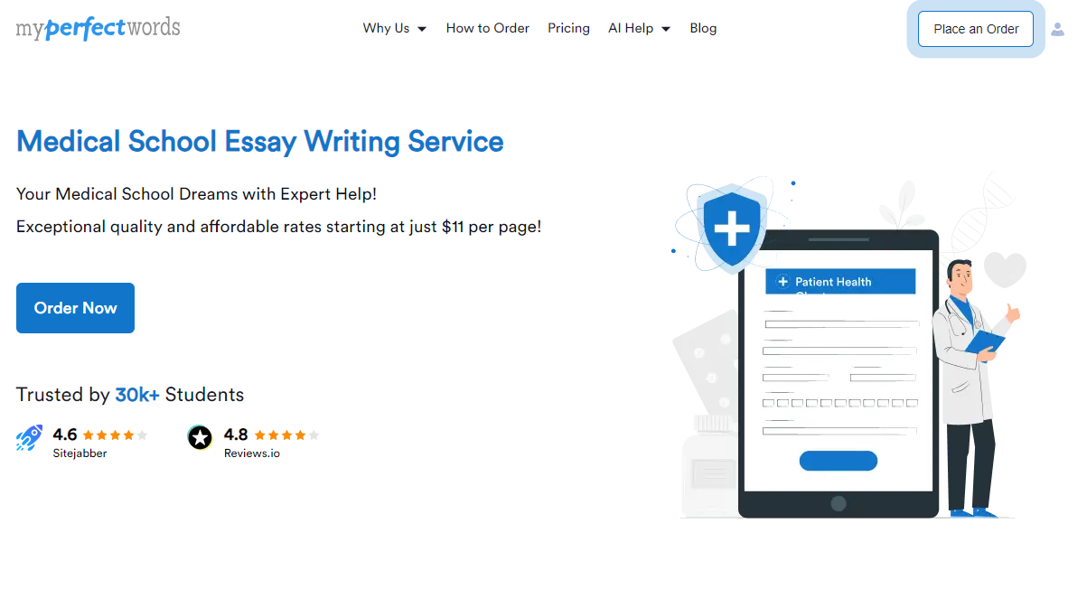 medical essay writing