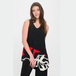 womens long sleeveless tops