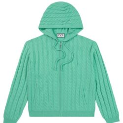 EE Cable Knit Zip UP Hoodie