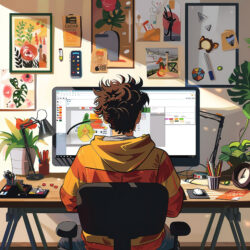 freelance graphic designer