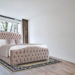 upholstered bed frame