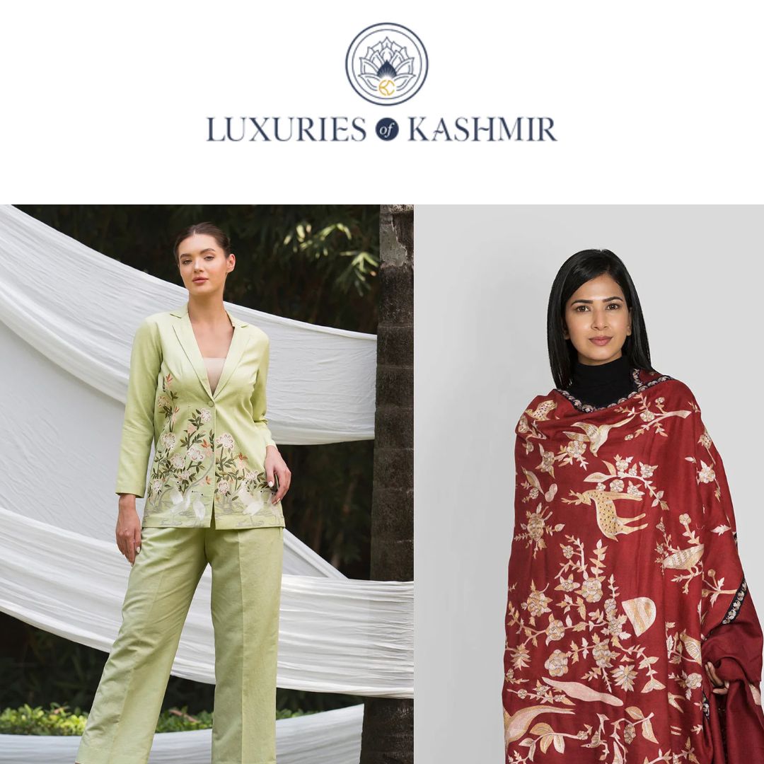 luxury clothing production, pashmina shawl, Kashmiri Fashion,Luxuries of Kashmir, Kashmiri Embroidery clothing, kashmir clothing, kashmiri fashion trends, Kashmiri products